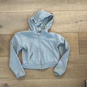 Cropped hoodie